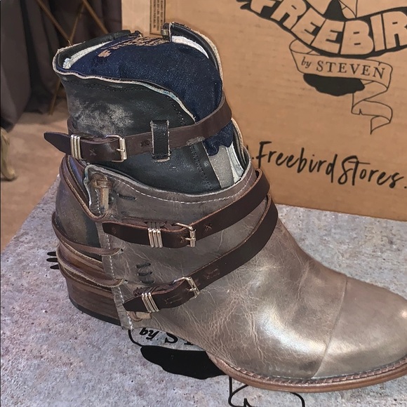Shoes | Brand New Freebird Crue Grey 